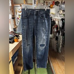 Banana Republic Boyfriend Jeans - Medium Blue